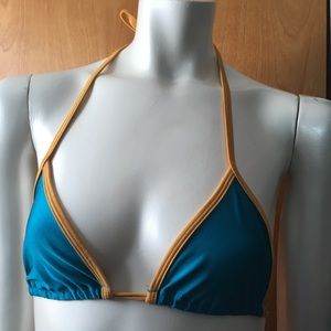 American Apparel retro triangle bikini top
